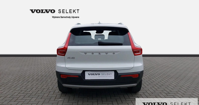 Volvo XC 40 cena 119900 przebieg: 122000, rok produkcji 2020 z Węgorzyno małe 301